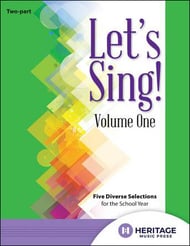 Let's Sing! Two-Part Reproducible Book cover Thumbnail